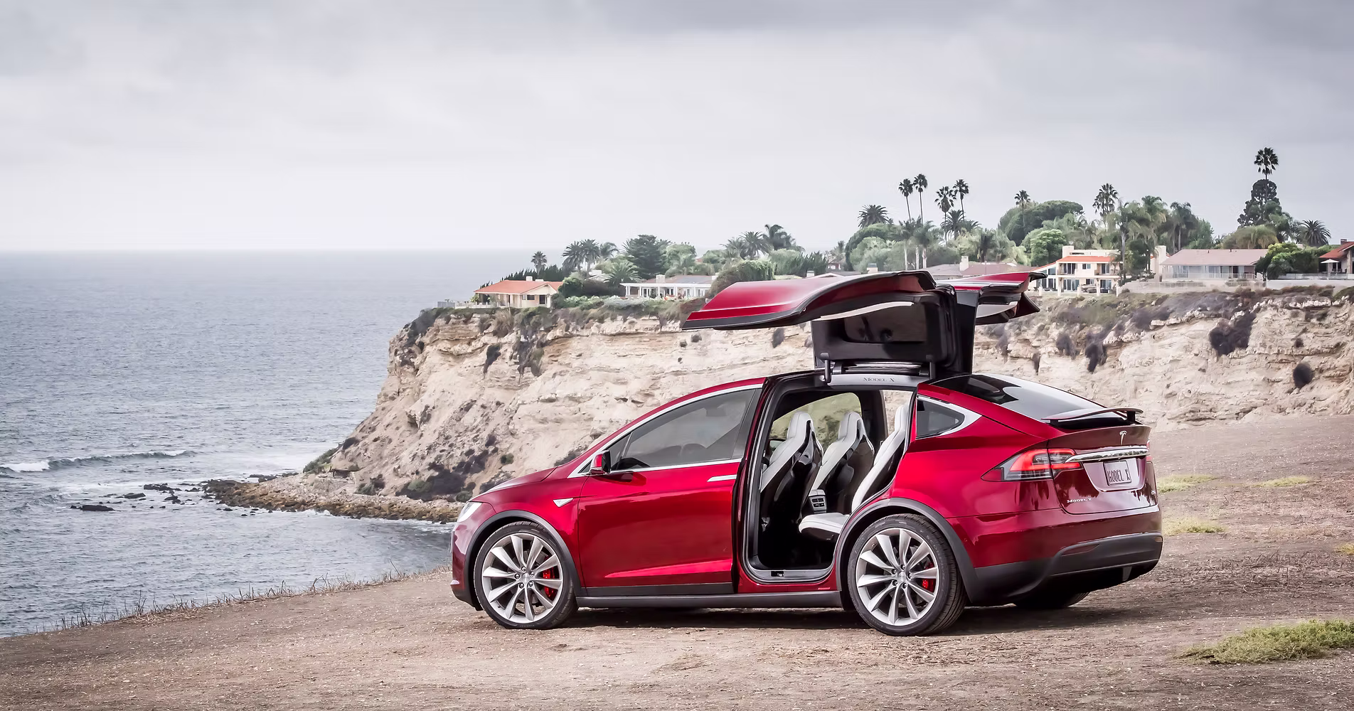 OHPEC Tesla Model X electric transfer vehicle in Auckland